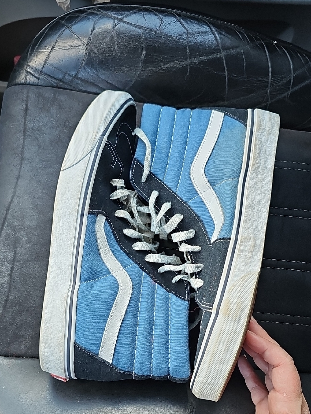 Vans Hightop Unisex Mens 10.5 Womens 12 - Picture 6 of 7
